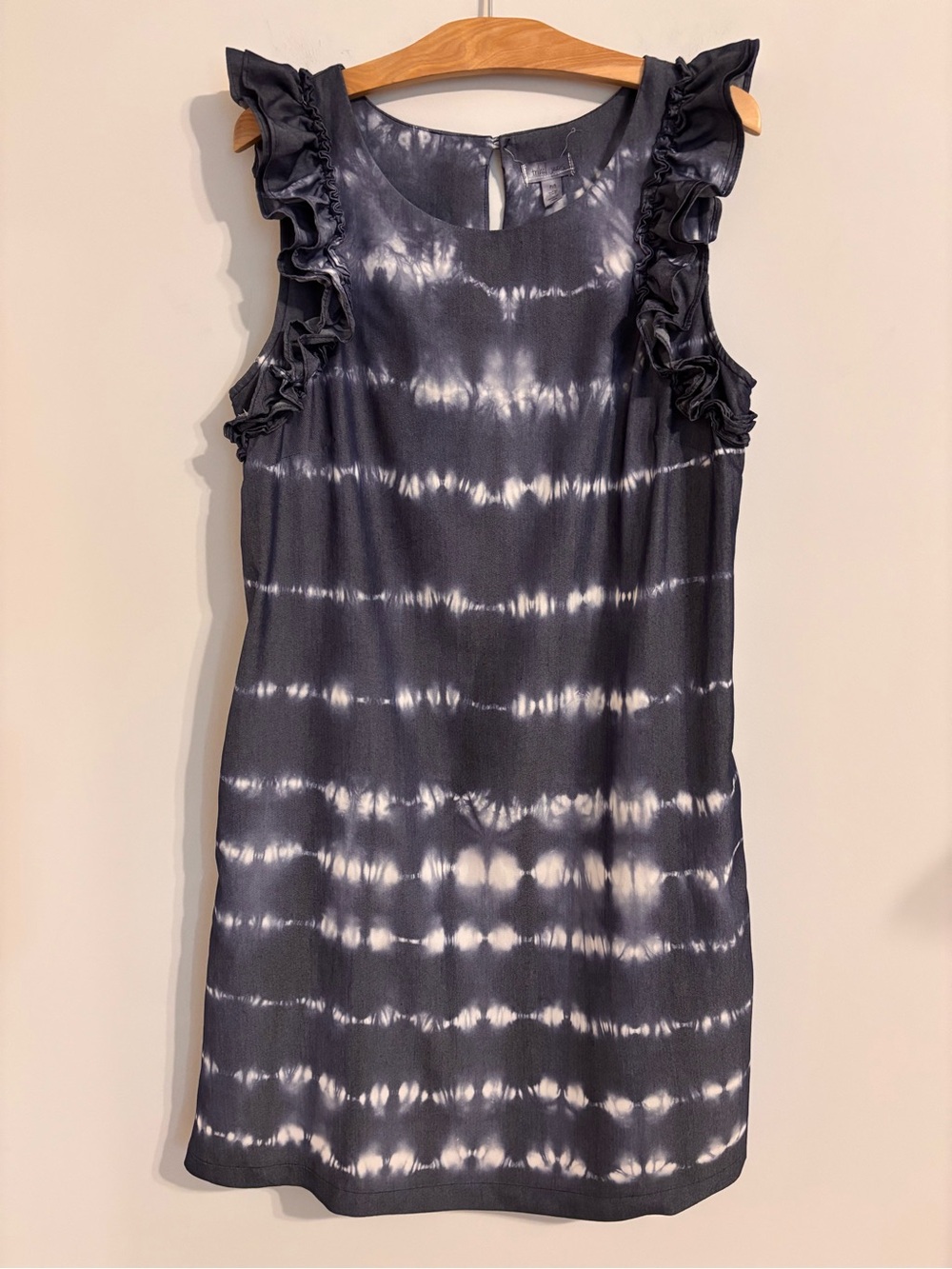 Tribal Jeans sleeveless tie-dye shift dress